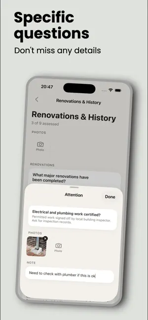 Basis: Home Viewing Checklist screenshot 2