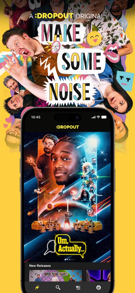 Dropout - Entertainment App | MWM