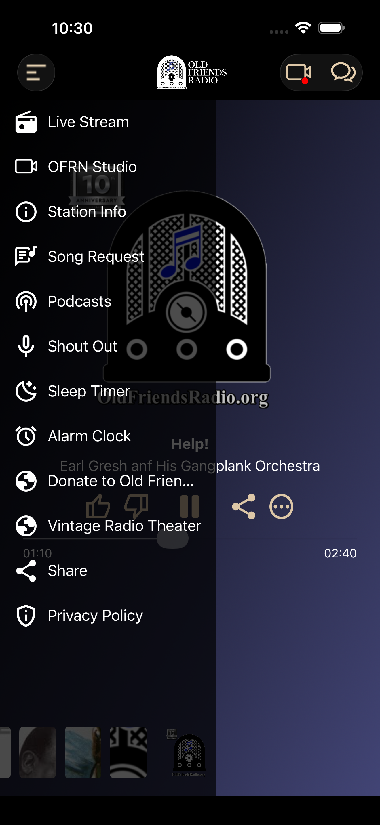 Old Friends Radio screenshot 3