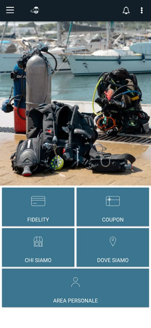 Screenshot #1 pour Dive Blu Shop