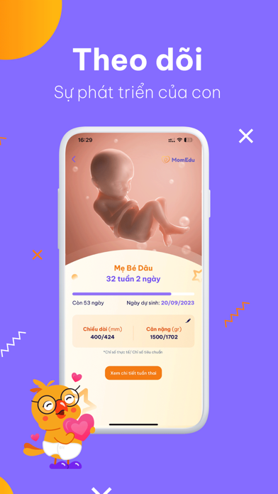 MomEdu: Thai Kỳ, App Thai Giáo Screenshot