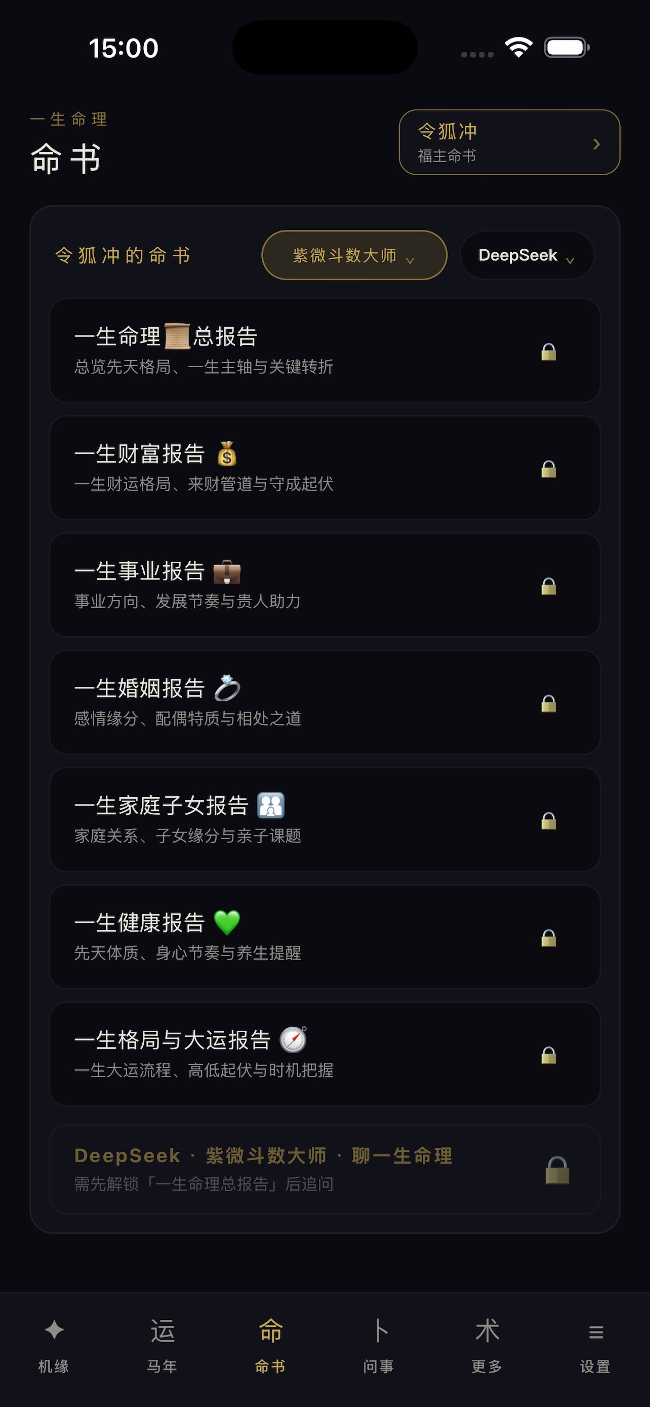很赞天机－八字排盘紫微斗数AI算命 screenshot 4