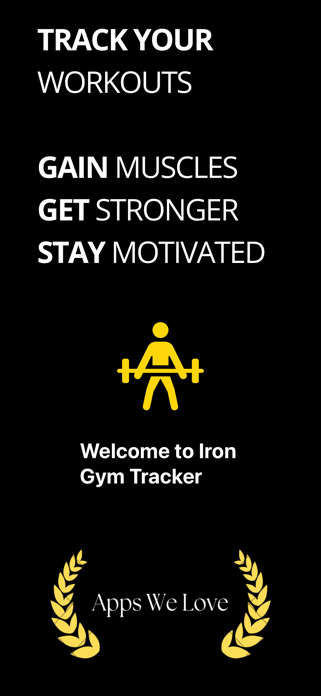 Workout Gym Tracker Logger Screenshot 1 of 5