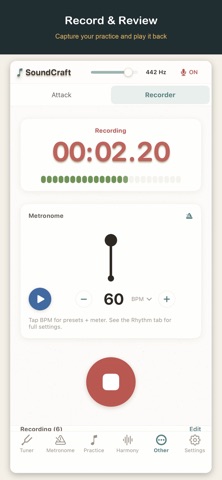 ToneCraft iPhone screenshot