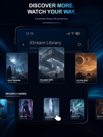 Orivue Player - Smart IPTV iPad screenshot