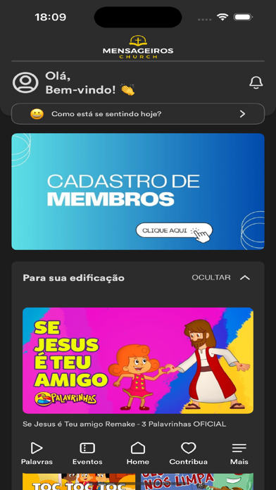 Screenshot #1 pour MENSAGEIROS