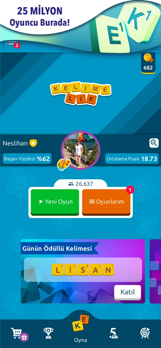 Kelimelik search result