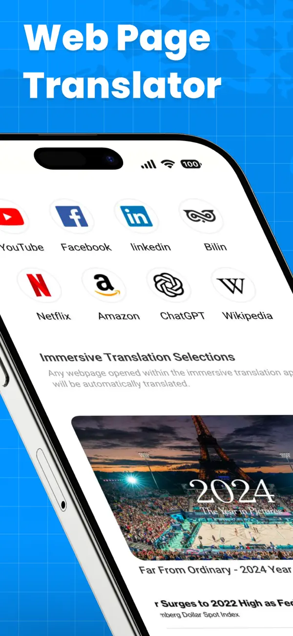 Screenshot #1 pour AI Translator for Web Pages