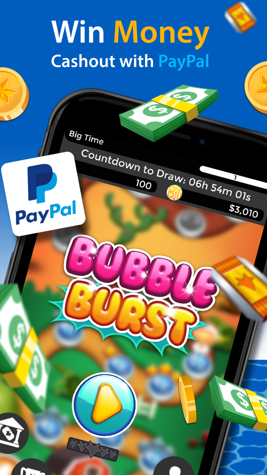 #2. Bubble Burst App (iOS) 由: WINR Games Inc.