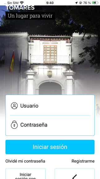 Incidencias Tomares iPhone screenshot 2 - Utilities app