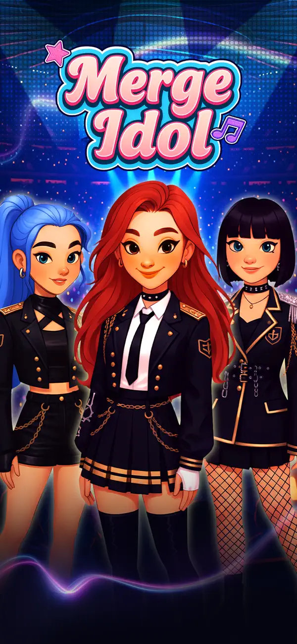 #1. Merge Idol : Merge & Story (iOS) 由: PLAYHARD