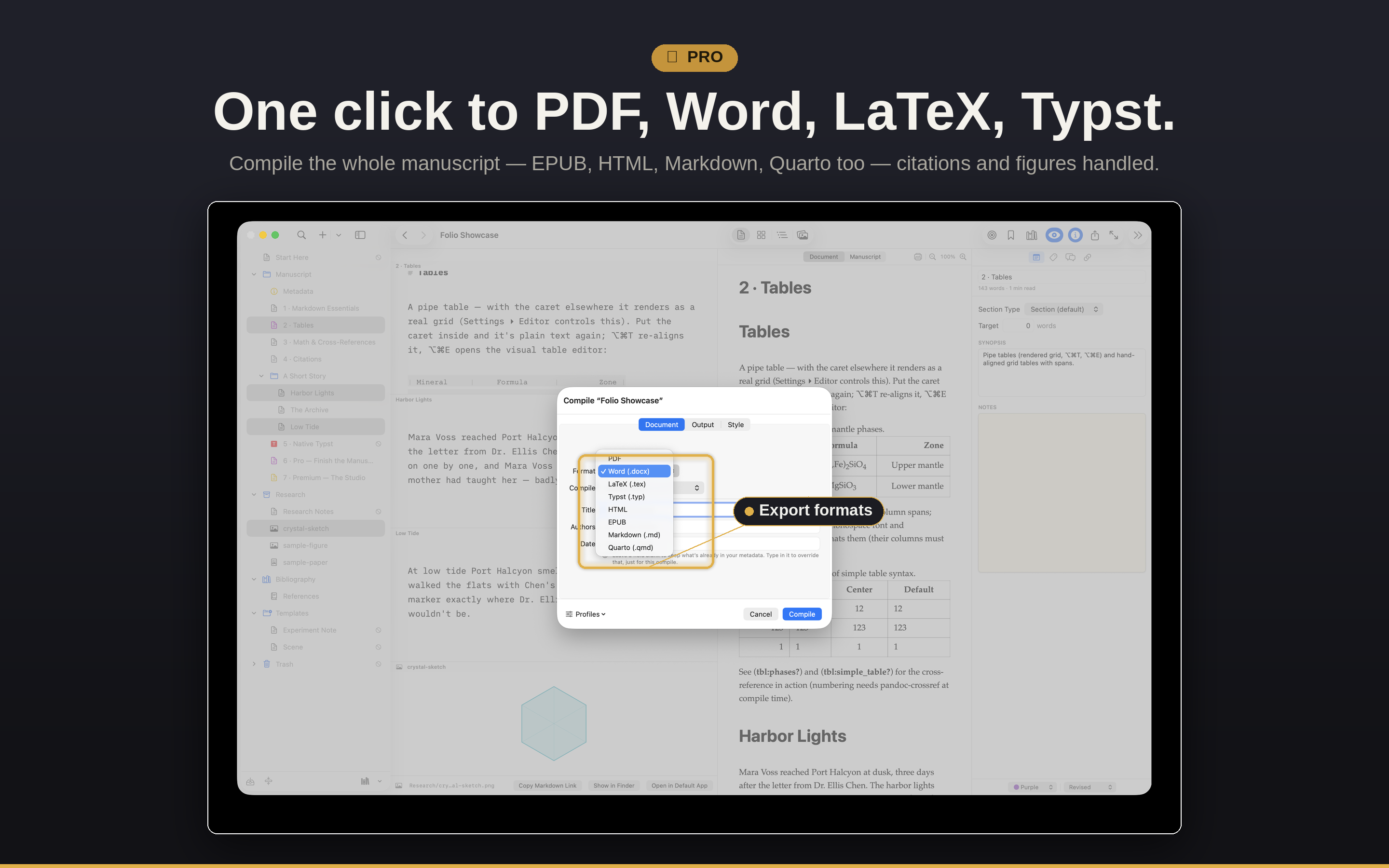 Folio Writer screenshot 20