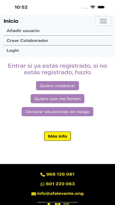 Afa Levante Llamada Solidaria Screenshot
