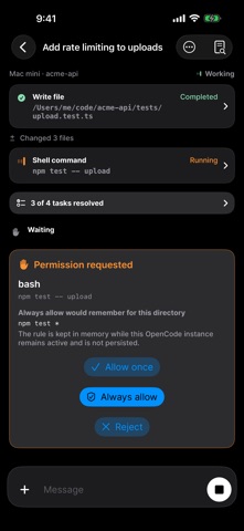 BYOT Coding Agent Screenshot 4 of 6