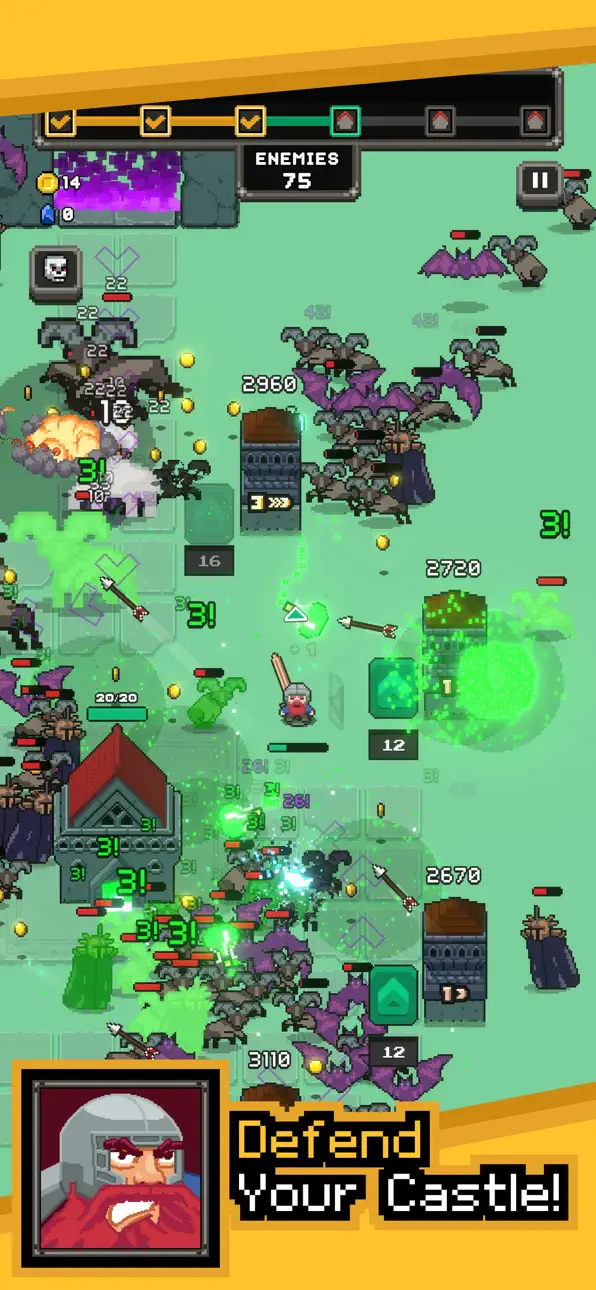 Castle Keeper Ledget Hack screenshot 2 - iOS game interface