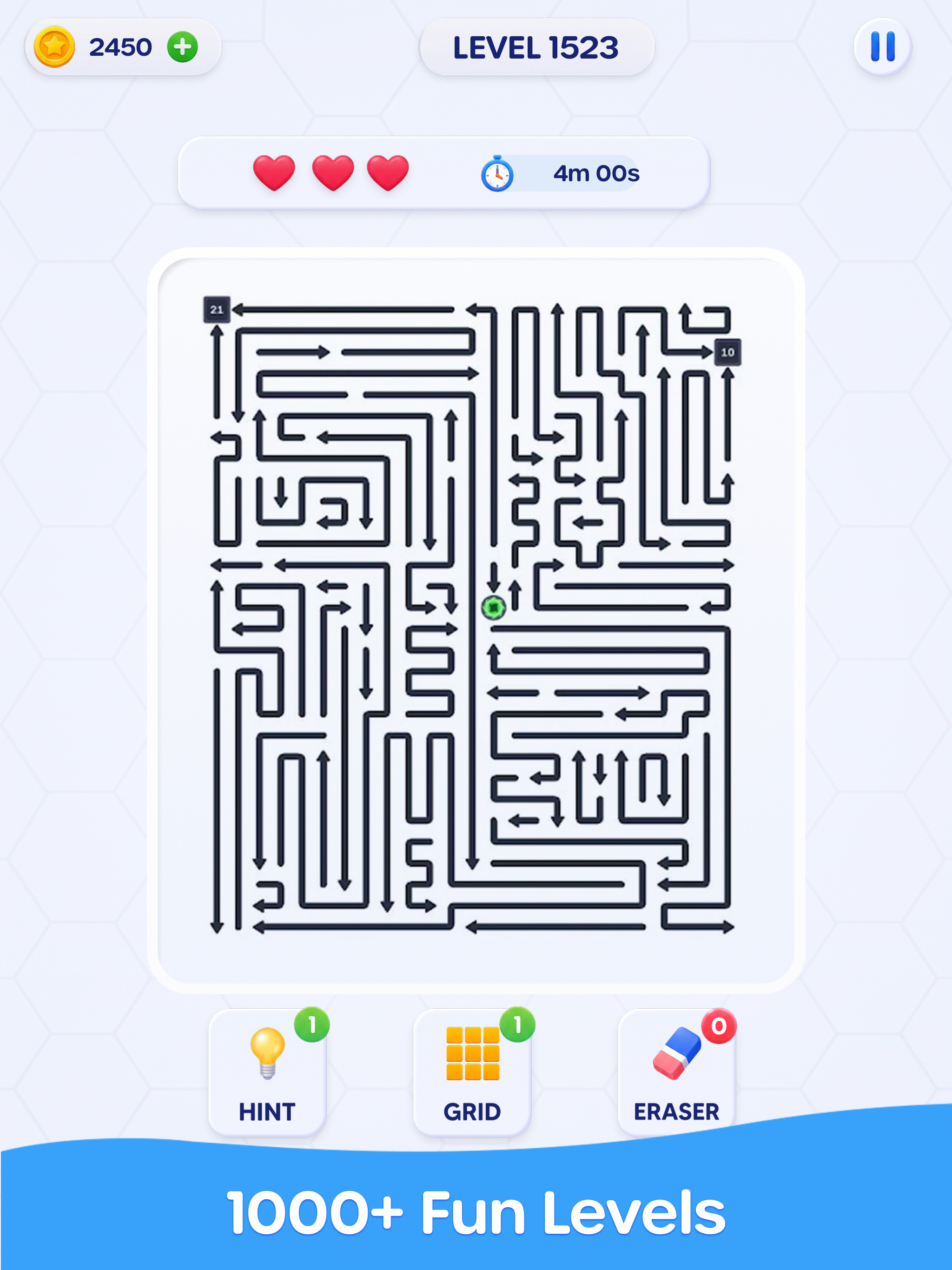 Arrow Puzzle - Escape Maze Out screenshot 8