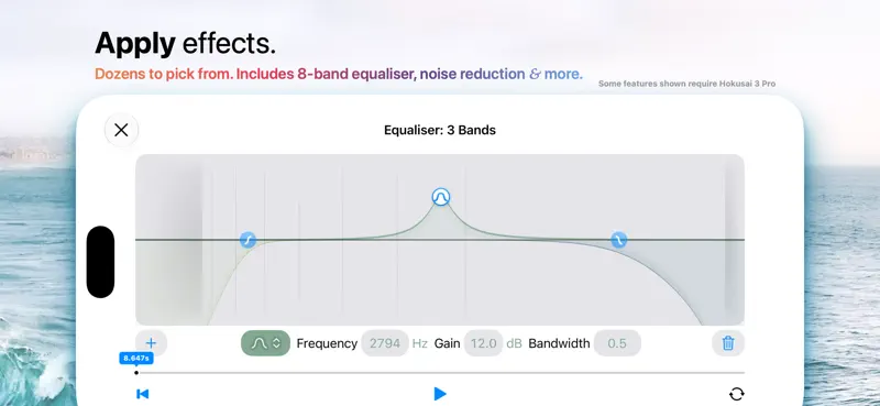 Hokusai Audio Editor screenshot 4 of 5