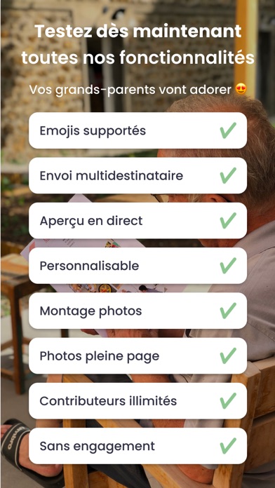 Mily - Journal photo familial Screenshot