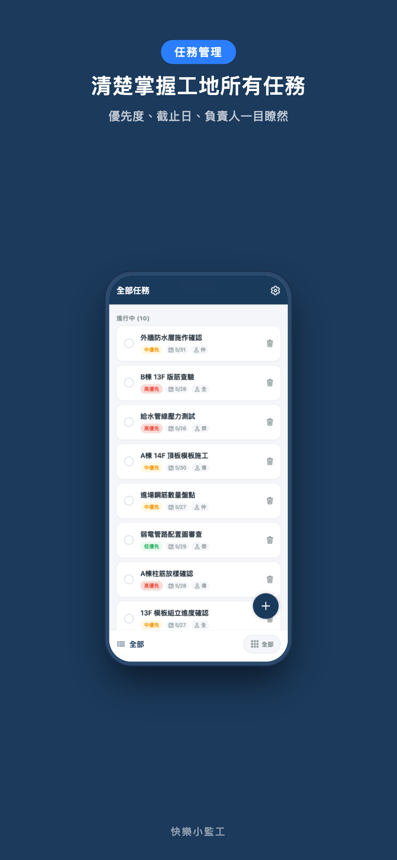 快樂小監工