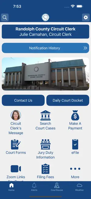 Randolph Co Circuit Clerk IL screenshot 1
