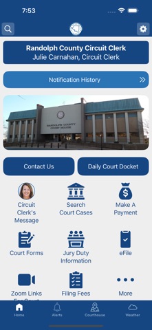 Randolph Co Circuit Clerk IL Screenshot 1 of 3
