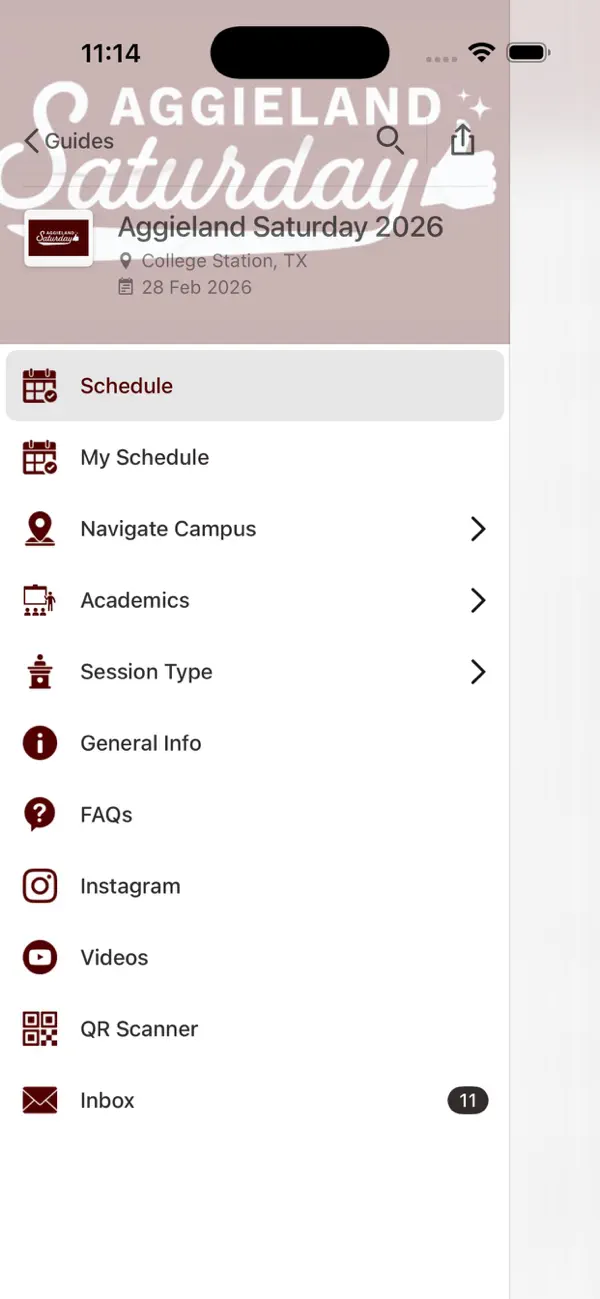 Screenshot #1 pour Texas A&M Admissions Guidebook