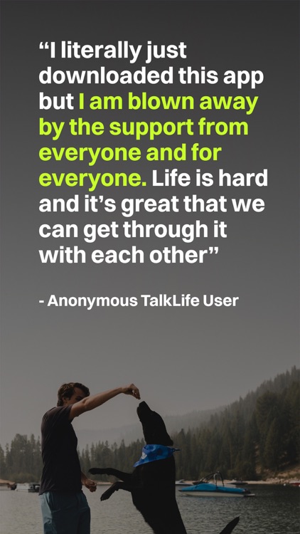 TalkLife: 24/7 Peer Support