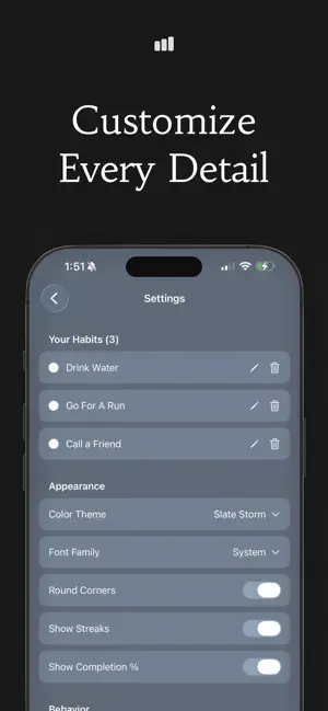 HabitKey screenshot 2