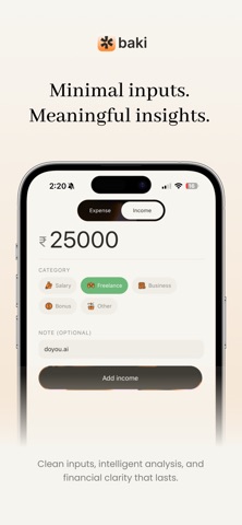 baki: Budget & Expense Tracker Screenshot 8 of 8