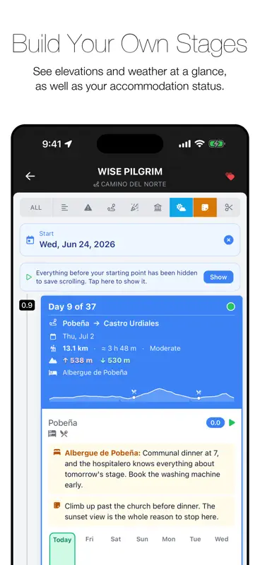 Wise Pilgrim Camino del Norte screenshot 2 of 10
