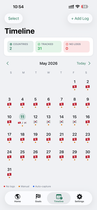 Waymark: Travel Tracker Screenshot 4 of 5