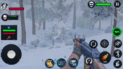 Yeti Monster: Bigfoot Hunting Screenshot