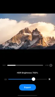 hdr boost - video brightener iphone screenshot 1