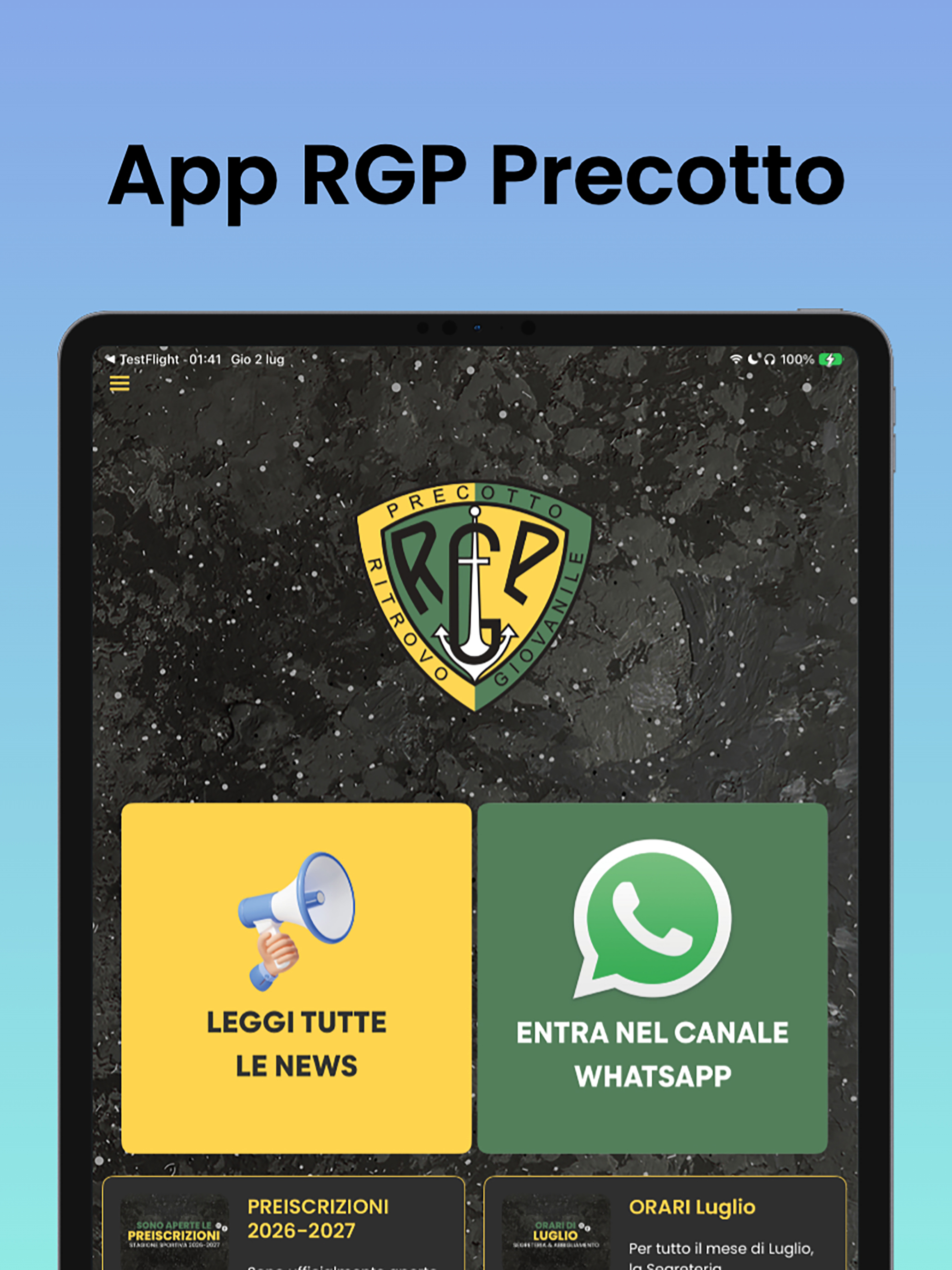 RGP Precotto screenshot 6