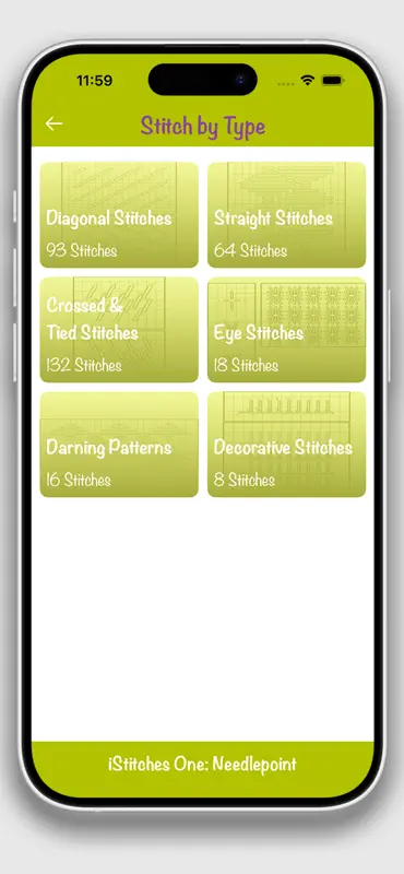 iStitches One: Needlepoint screenshot 5 of 6