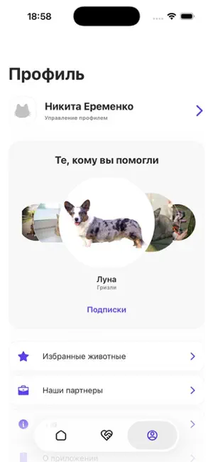 Тоша - Помощь приютам screenshot 3