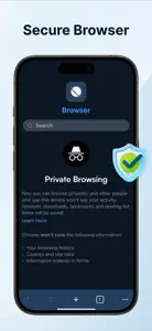 Sun Browser - Fast & Secure screenshot #3 for iPhone