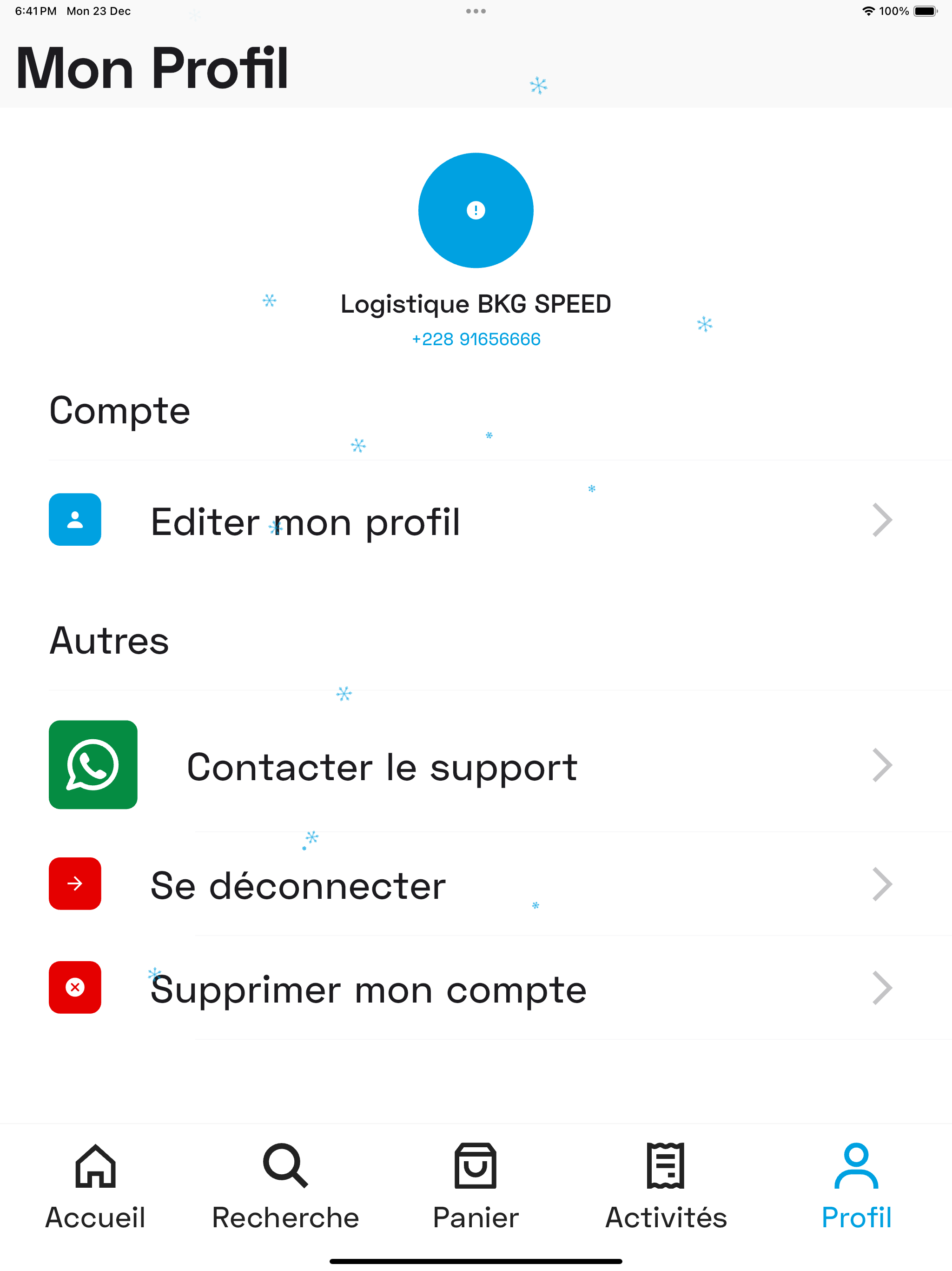 BKG Speed: Taxi & Livraison