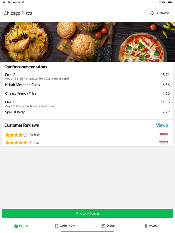 Screenshot #5 pour Chicago Pizza.