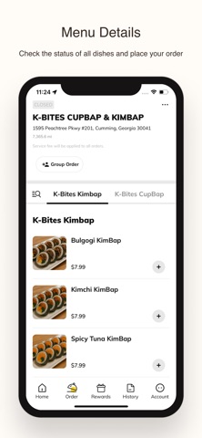 K-BITES CUPBAP & KIMBAP screenshot