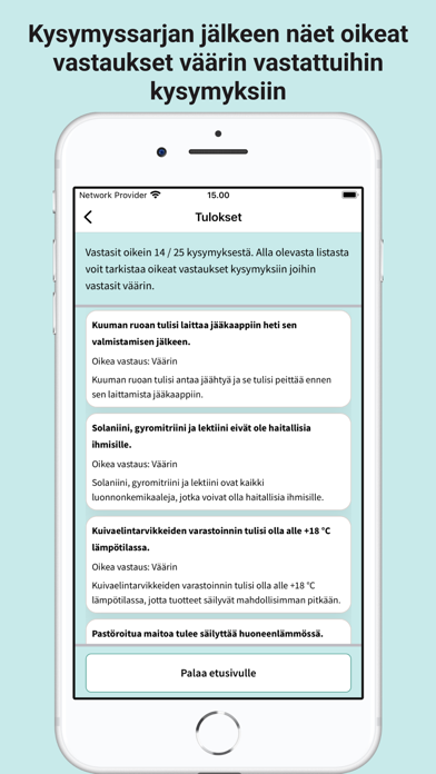 Hygieniavisa Screenshot