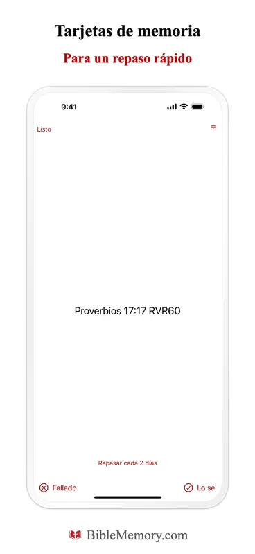 Memoriza la Biblia screenshot 9 of 9