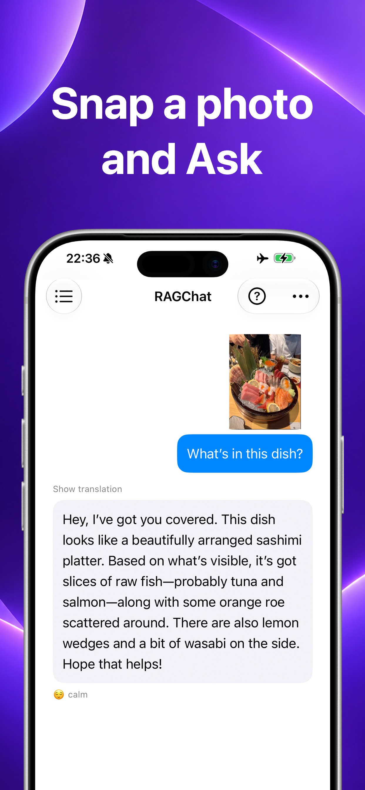 Screenshot 3 of RAGChat: Offline AI Chatbot