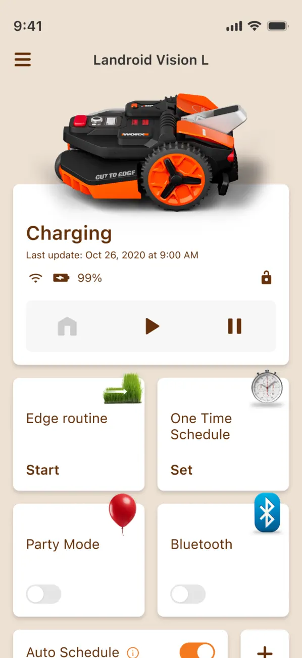 Screenshot #1 pour Worx Landroid