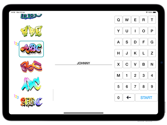 Graffiti Creator - AI Design iPad screenshot 7 - Graphics & Design app