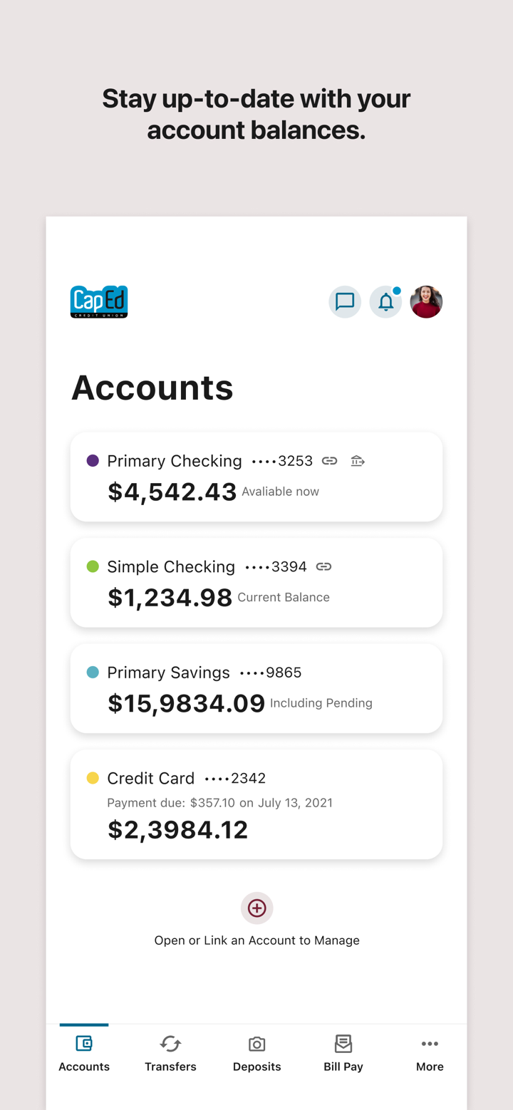 CapEd Mobile Banking screenshot 3