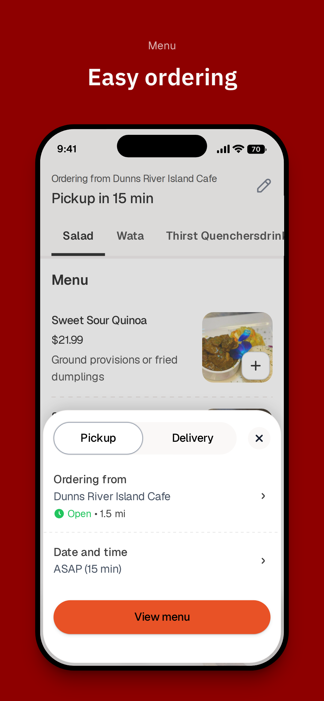 Dunns River Island Cafe To Go