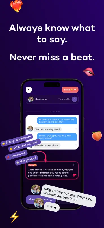 Flirtist - AI Dating Assistant screenshot 3 of 9