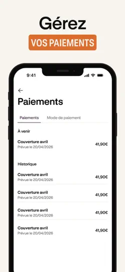 Capture d'écran de Ornikar Assurance sur iPhone 6