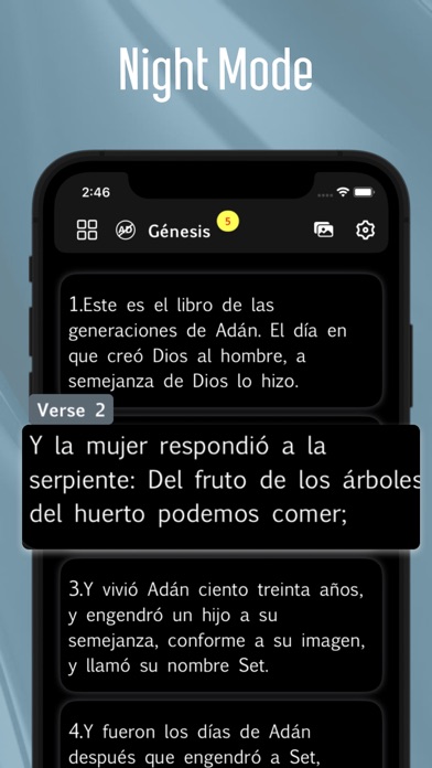 Reina Valera 1960 Bible Screenshot